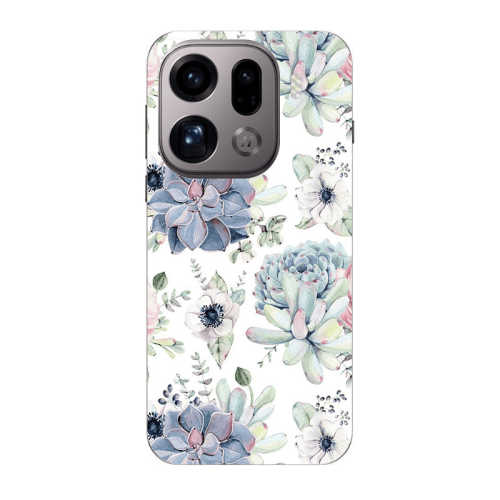 Oppo Find X9 Pro Flower 56 Transparent Silicone TPU Θήκη
